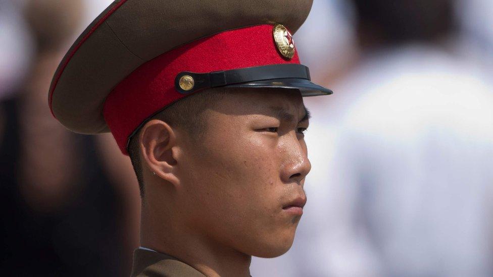 N Korean soldier