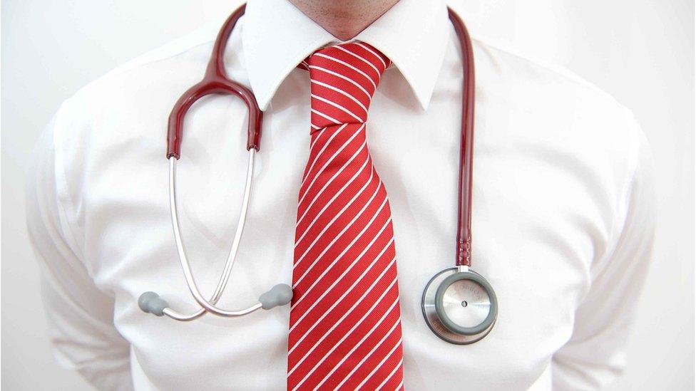 doctor with stethoscope