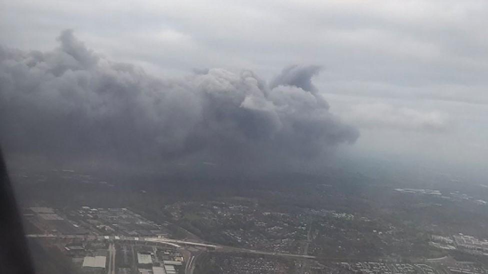 fire in Widnes