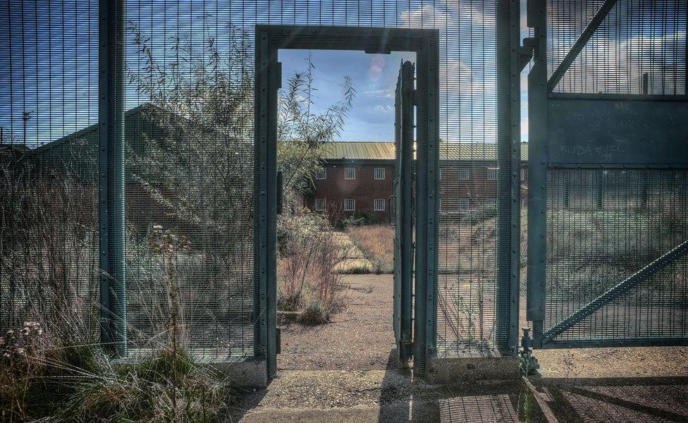 Gate to the therapy wing