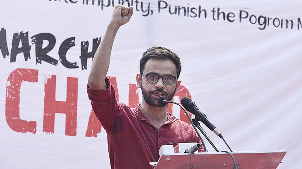 Former JNU student Umar Khalid