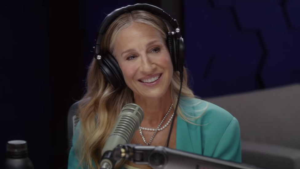 Sarah Jessica Parker in the trailer for And Just Like That