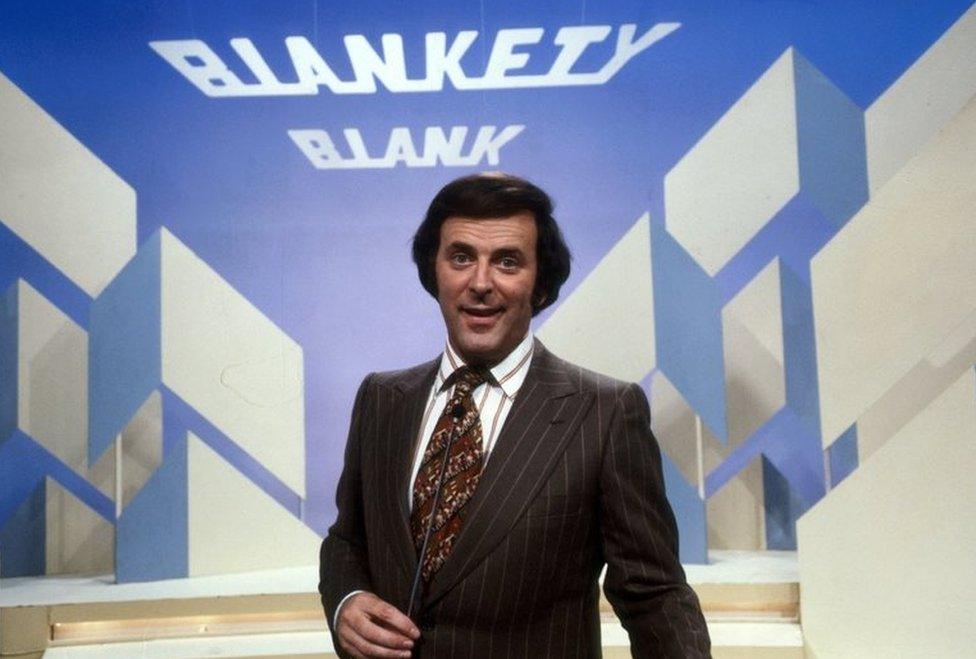 Sir Terry Wogan presents Blankety Blank in 1979