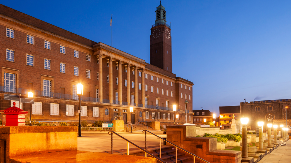 City Hall in Norwich