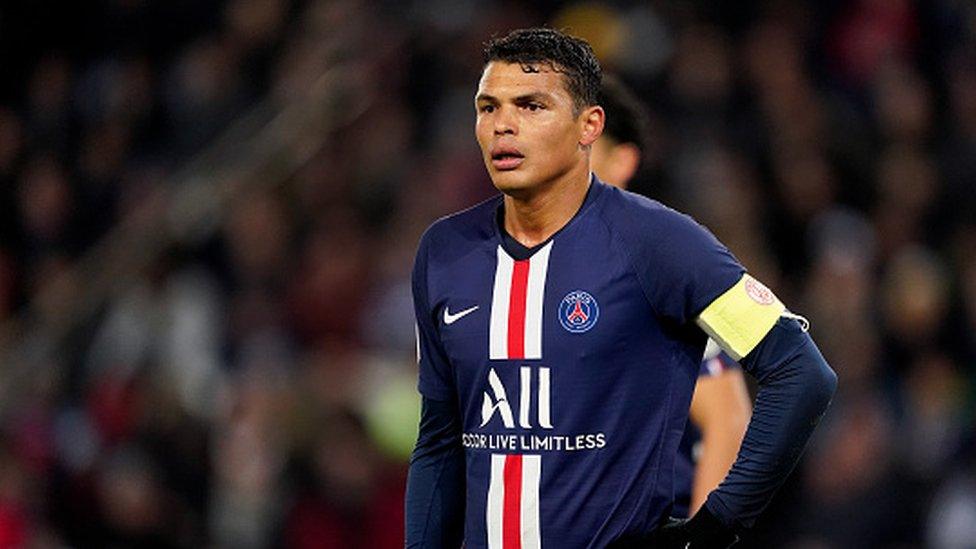 Footballer Thiago Silva