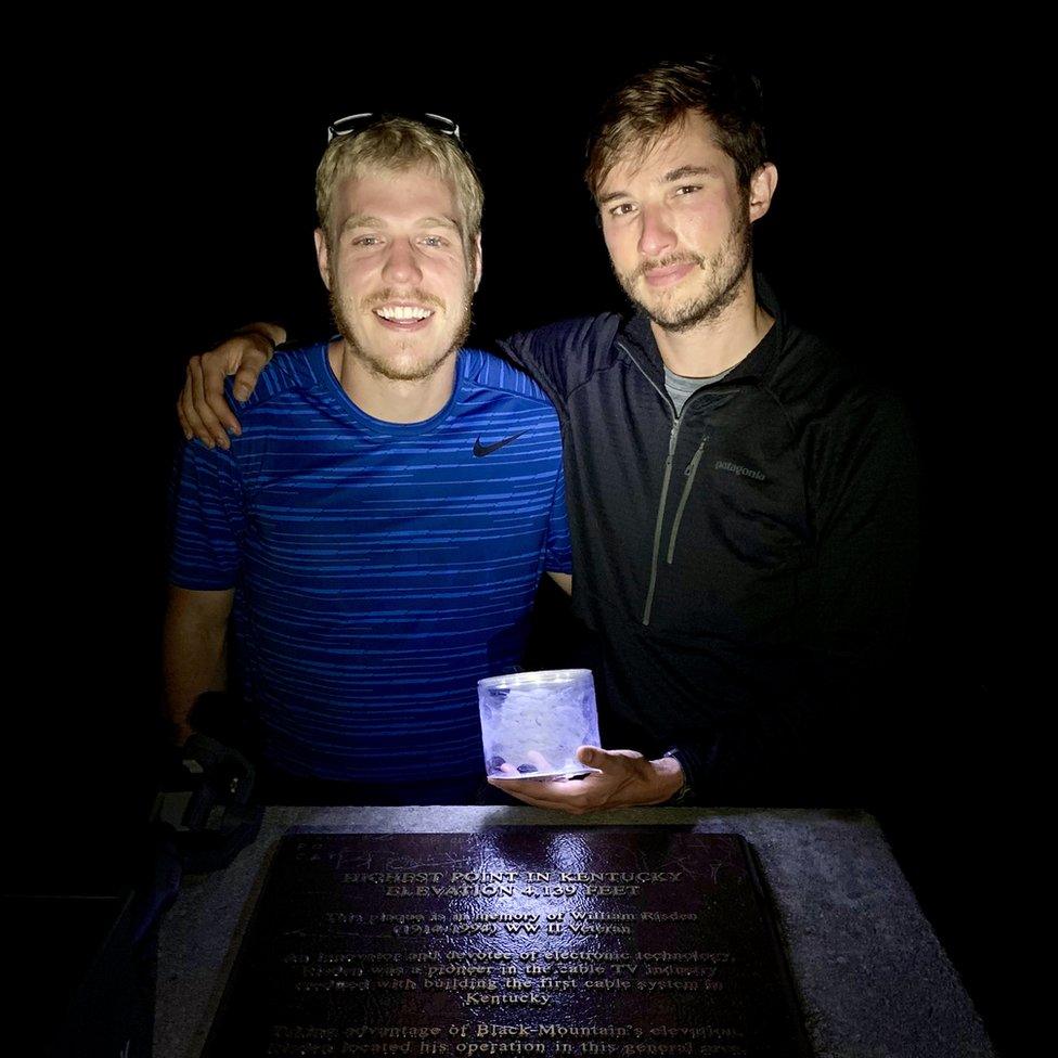 Summiting Black Mountain in Kentucky