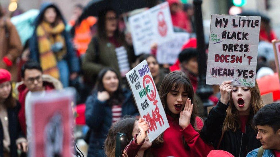 March in London