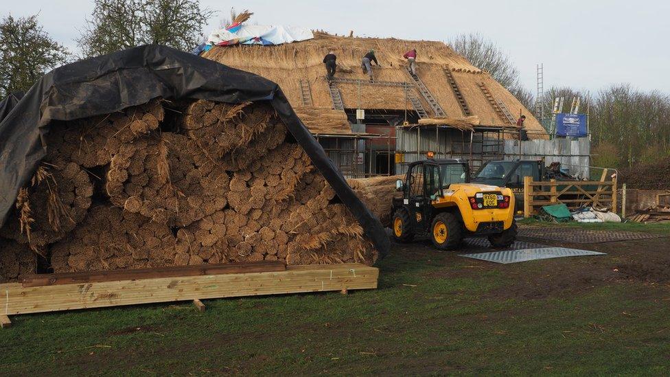 tithe barn in Landbeach, Cambridgeshire