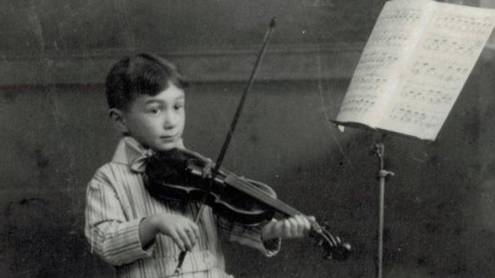 Young Henri Temianka