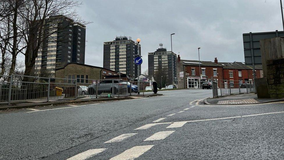 Crossing where woman was hit by HGV