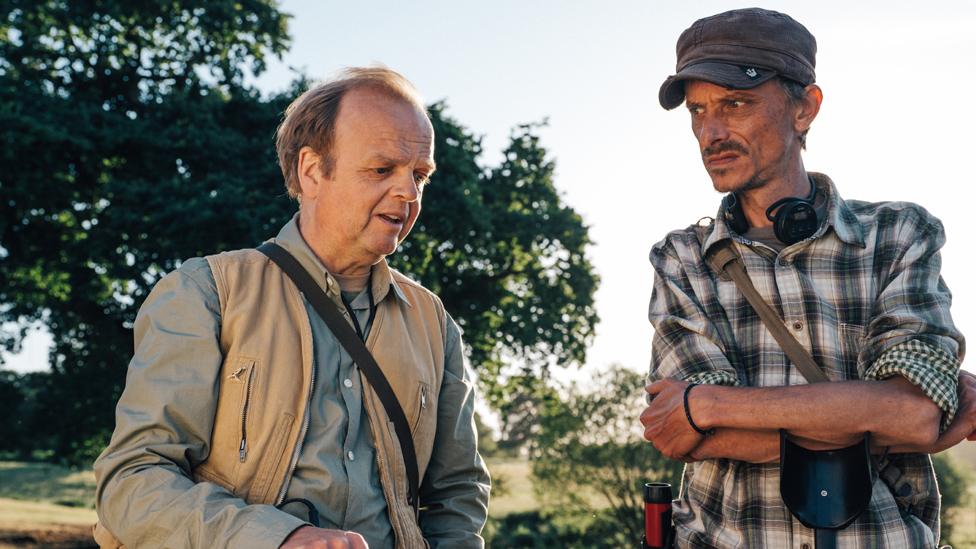 Toby Jones and Mackenzie Crook in Detectorists