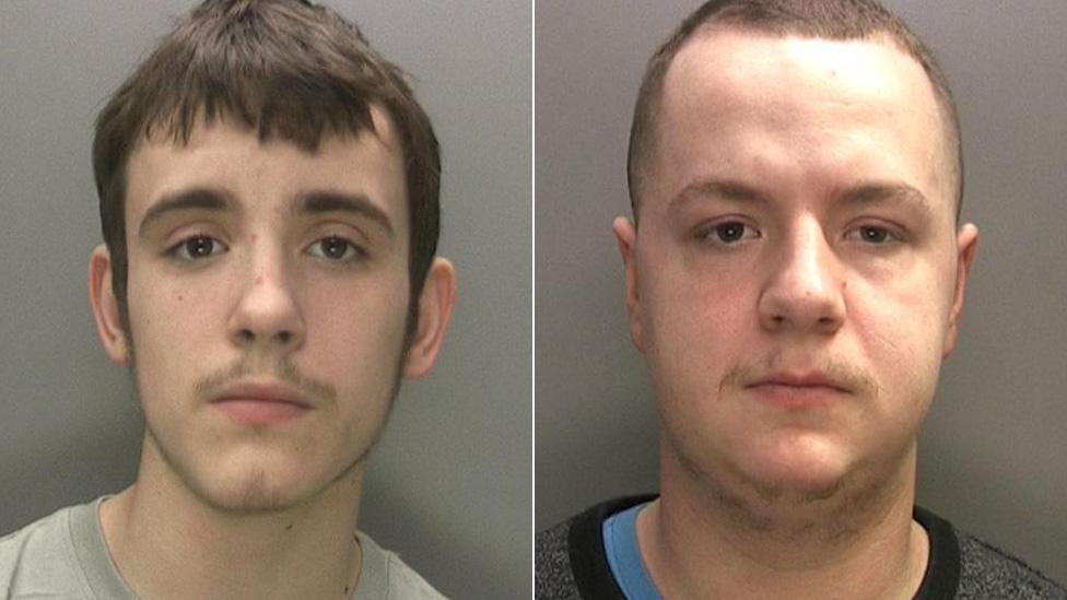 Kieran Jones (L) and Reece Timby (R)