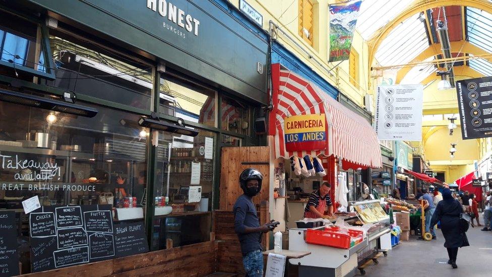 Honest Burgers in Brixton Village