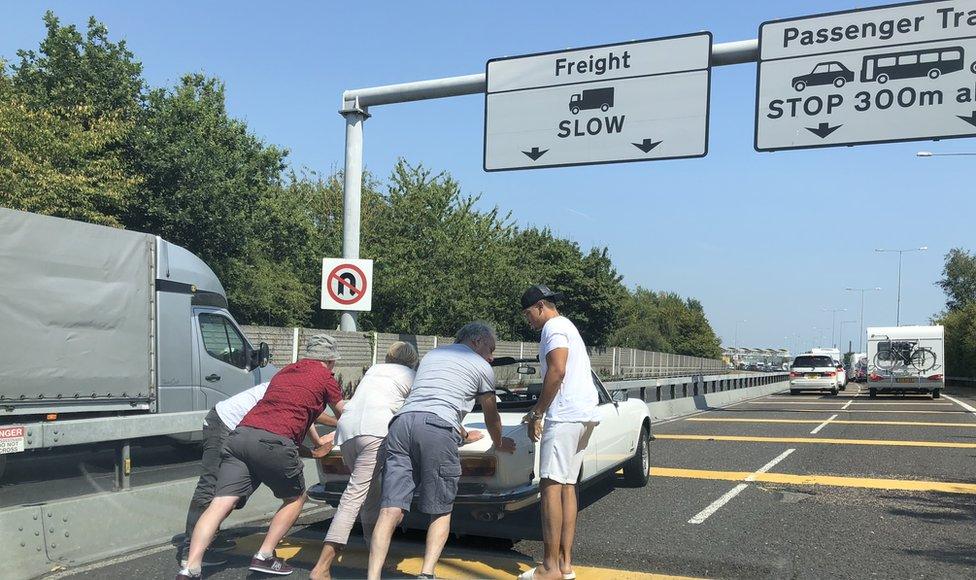 Overheated Peugeot