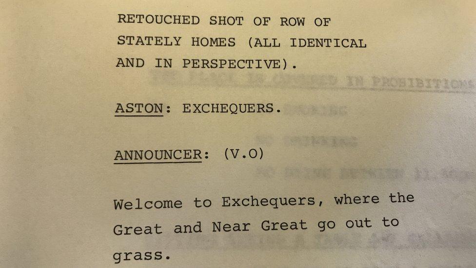 Spitting Image script