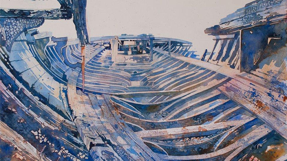 Painting the Vanguard restoration