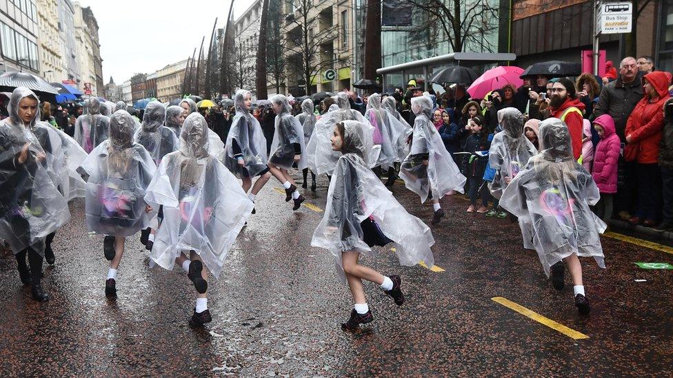 Irish dancers