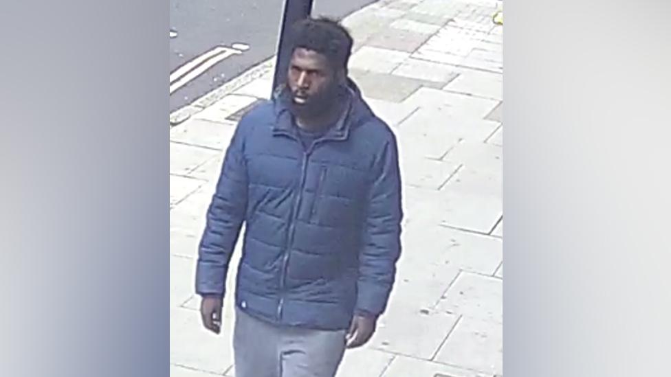 CCTV image from the day Edwards was reported missing