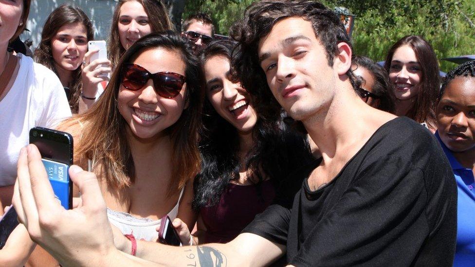 Tim Healy meeting fans at the 22nd Annual KROQ Weenie Roast