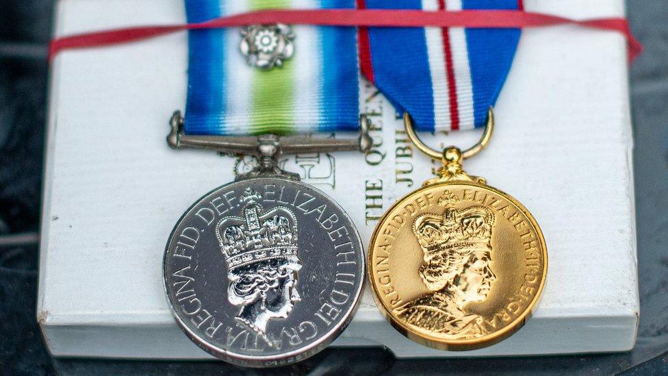 The two medals