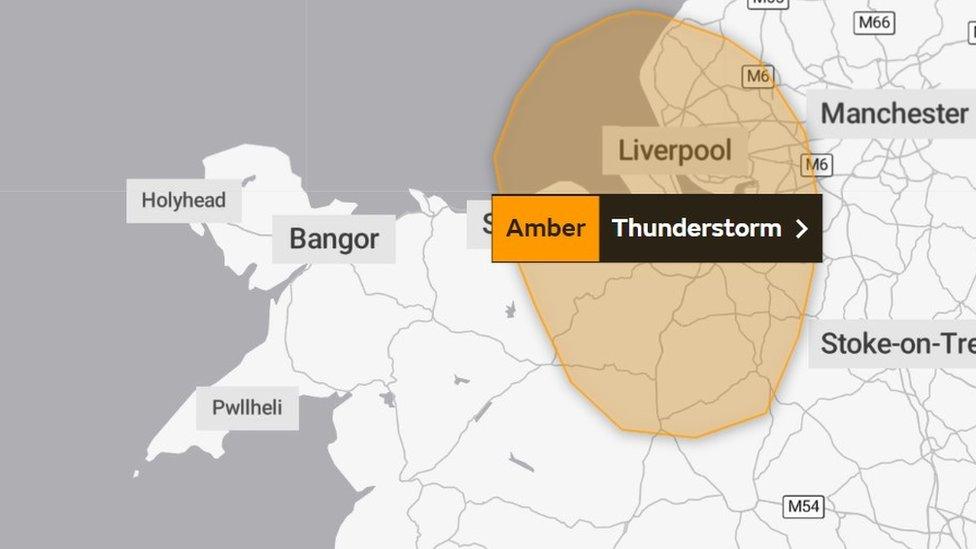 Weather map