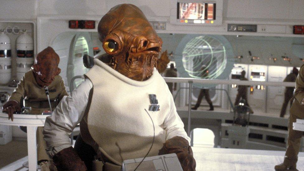 Erik Bauersfeld played Admiral Ackbar in Return of the Jedi