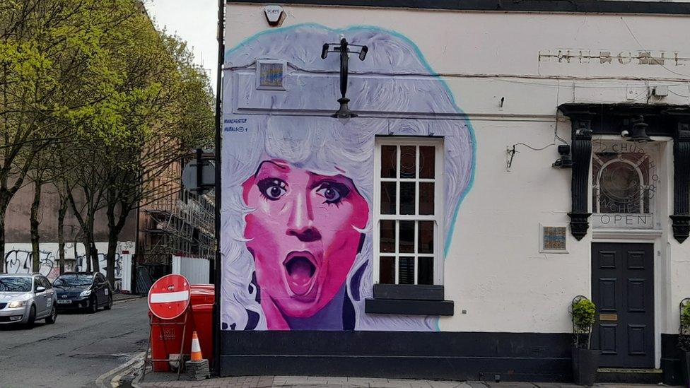 Lily Savage mural