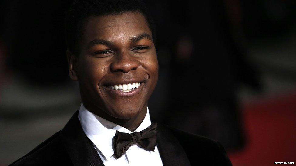 John Boyega attends the EE British Academy Film Awards