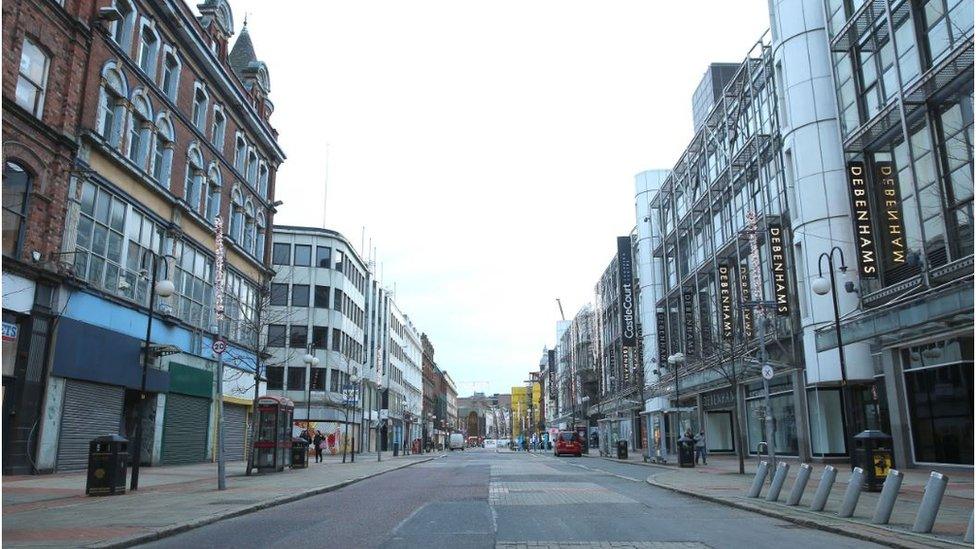 Quiet Belfast street