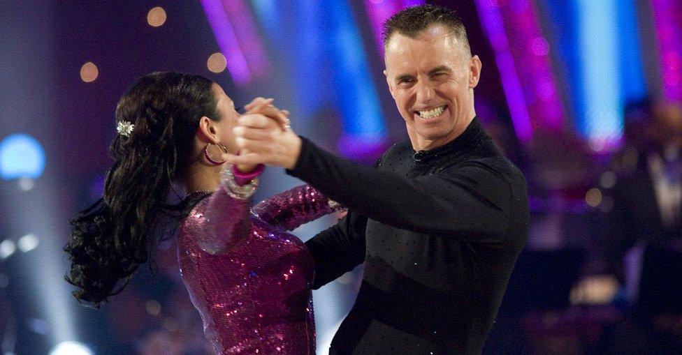 Gary Rhodes on Strictly Come Dancing