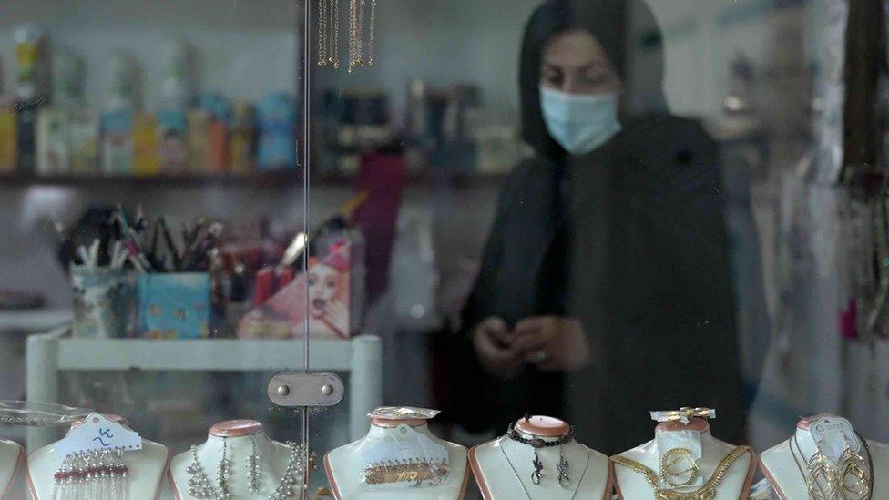 A women-only market in Herat