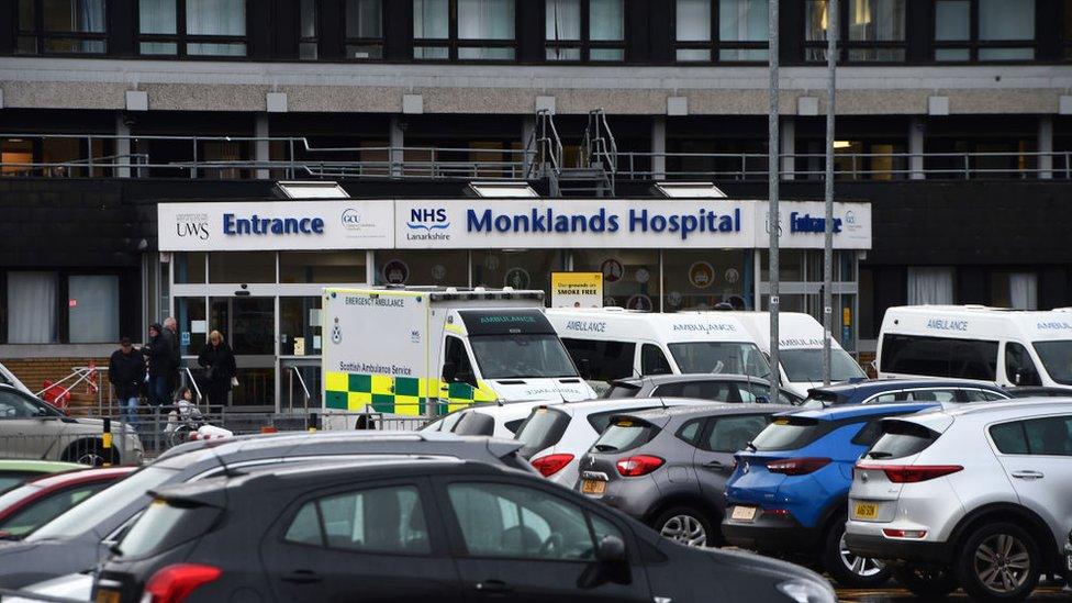 Monklands hospital