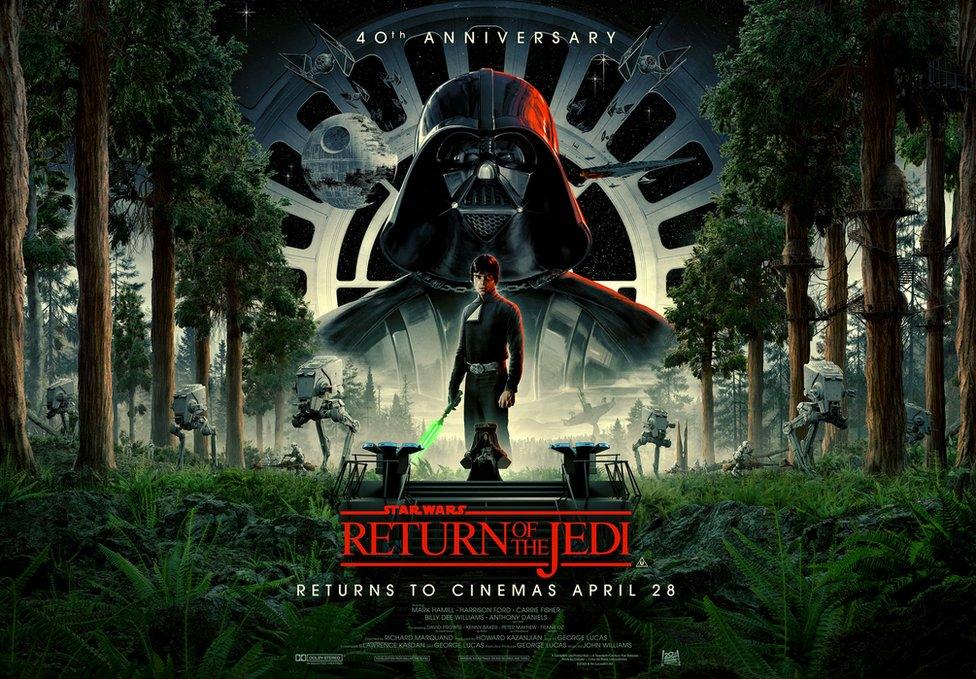 Matt Ferguson's Return of the Jedi poster