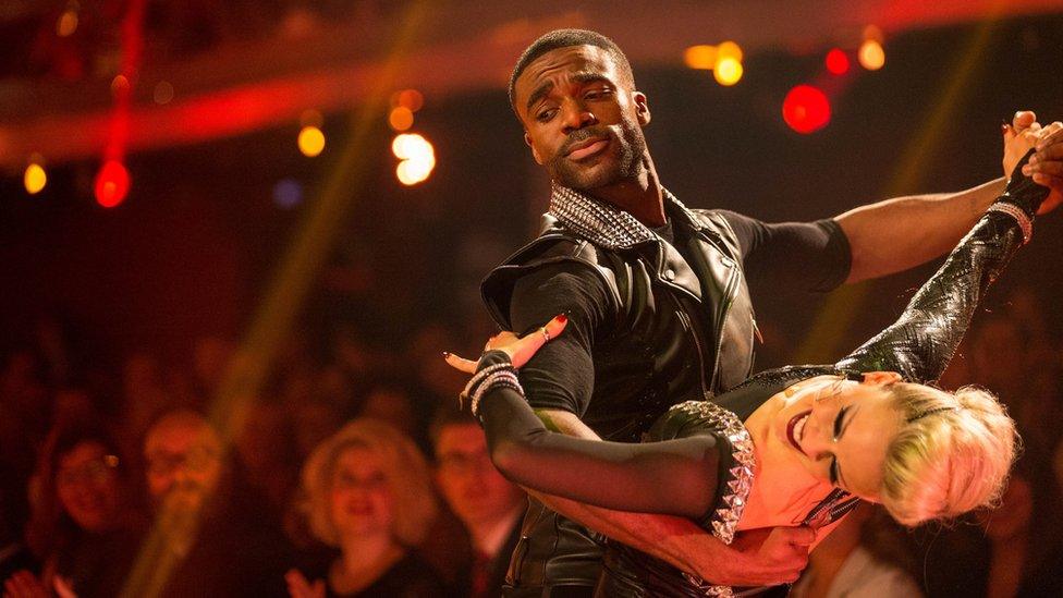 Ore Oduba and Joanne Clifton