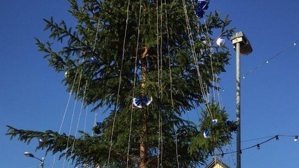 Thorpe St Andrew Christmas tree