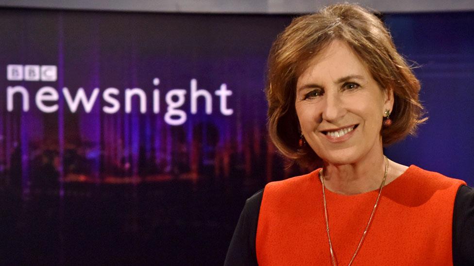 Kirsty Wark on Newsnight in 2016