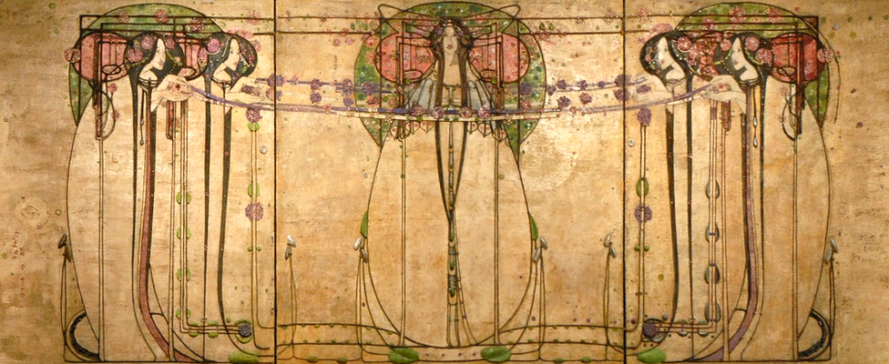 Margaret Macdonald Mackintosh, The May Queen, 1900