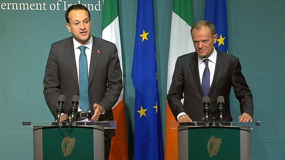 President Tusk and Leo Varadkar