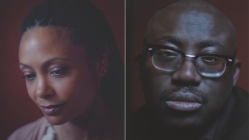 Left to right: Thandie Newton and Edward Enninful