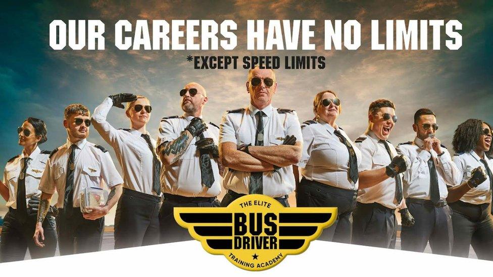 Driver recruitment poster