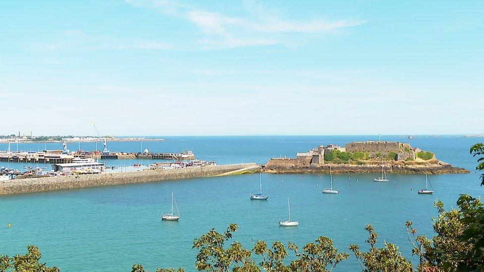 Guernsey harbour