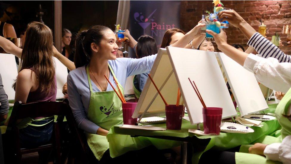 Paint Nite holds classes across the US