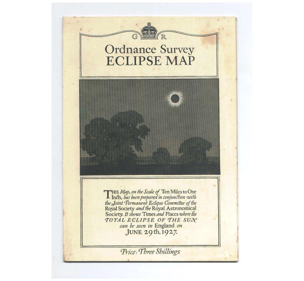 Eclipse map