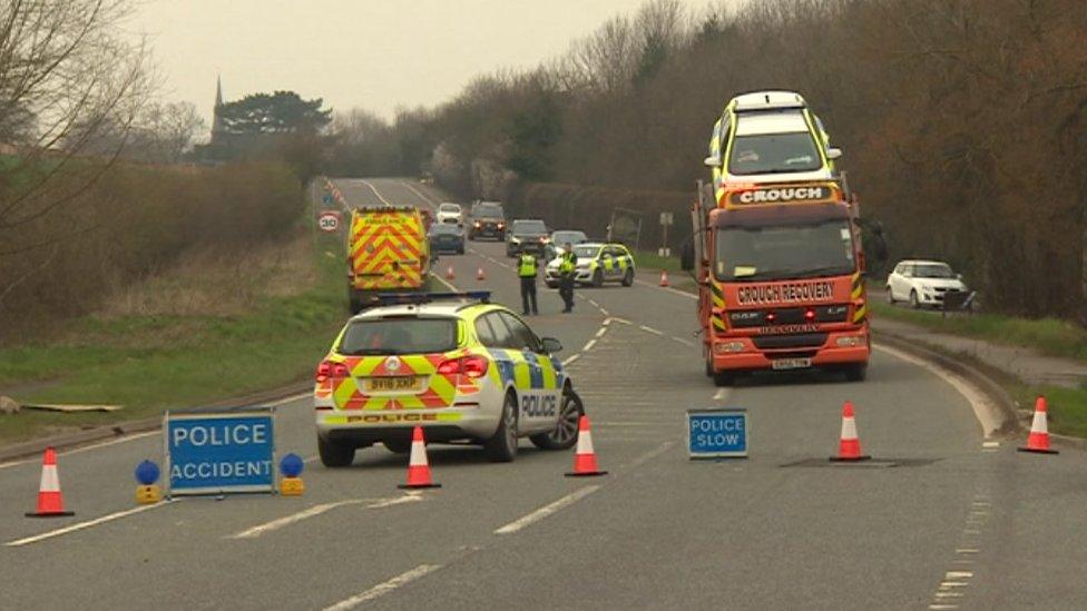 Kegworth police car crash