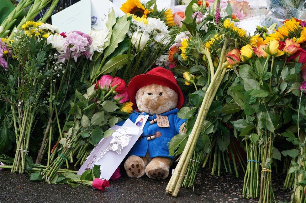 Tributes at Balmoral