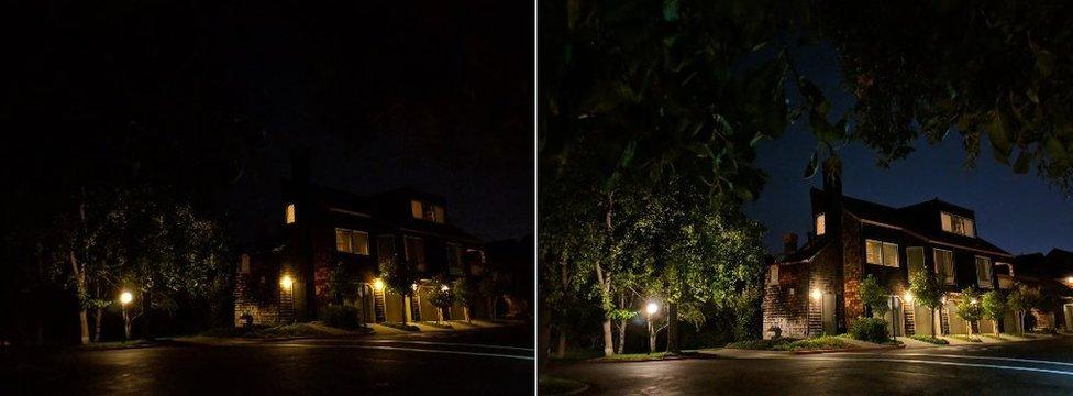 Night Sight photos