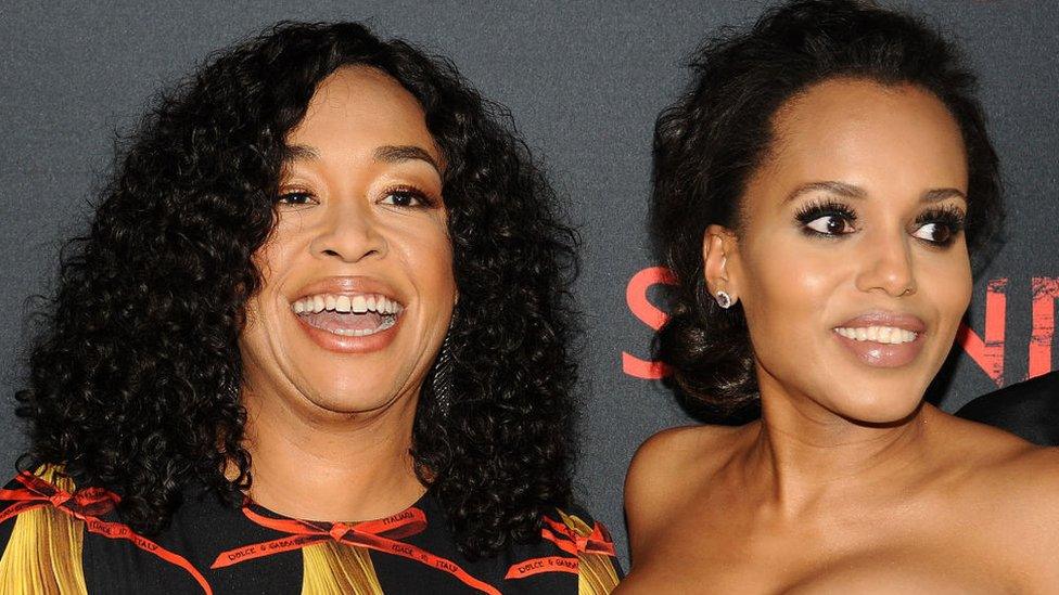 Shonda Rhimes and Kerry Washington