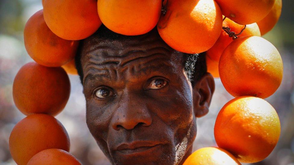 A supporter of the Orange Democratic Movement (ODM) attends a rally held by the opposition Coalition for Reforms and Democracy (Cord) in Nairobi, Kenya - Wednesday 1 June 2016