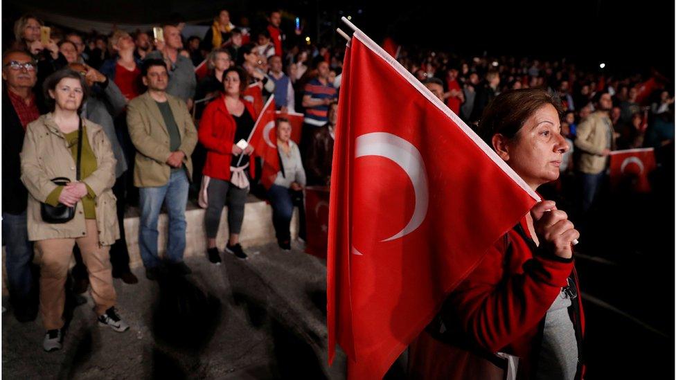 CHP supporters in Istanbul