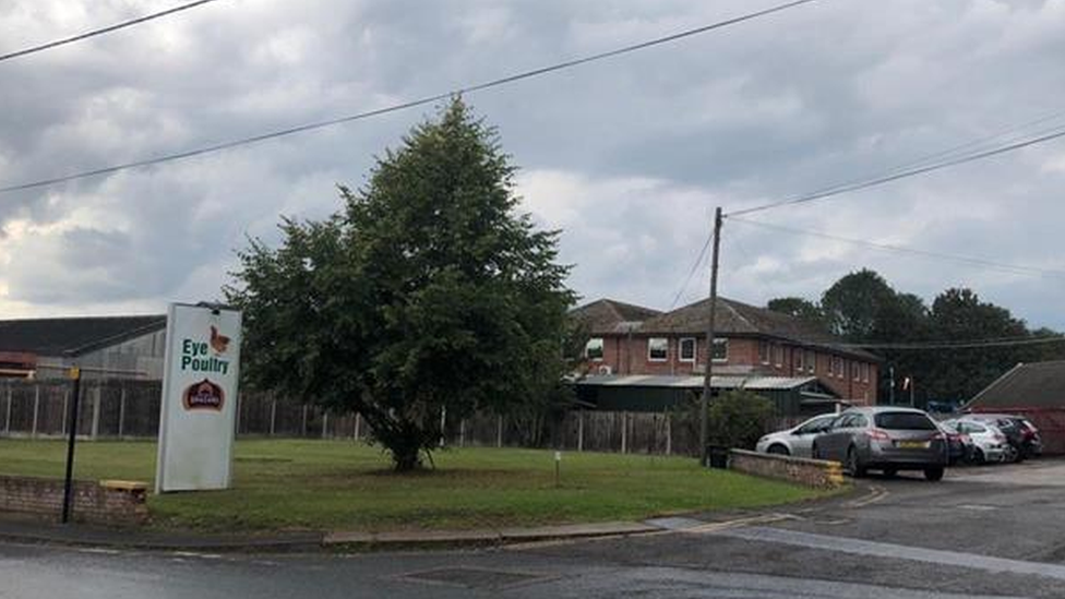 Shazan Chicken factory in Eye, Suffolk